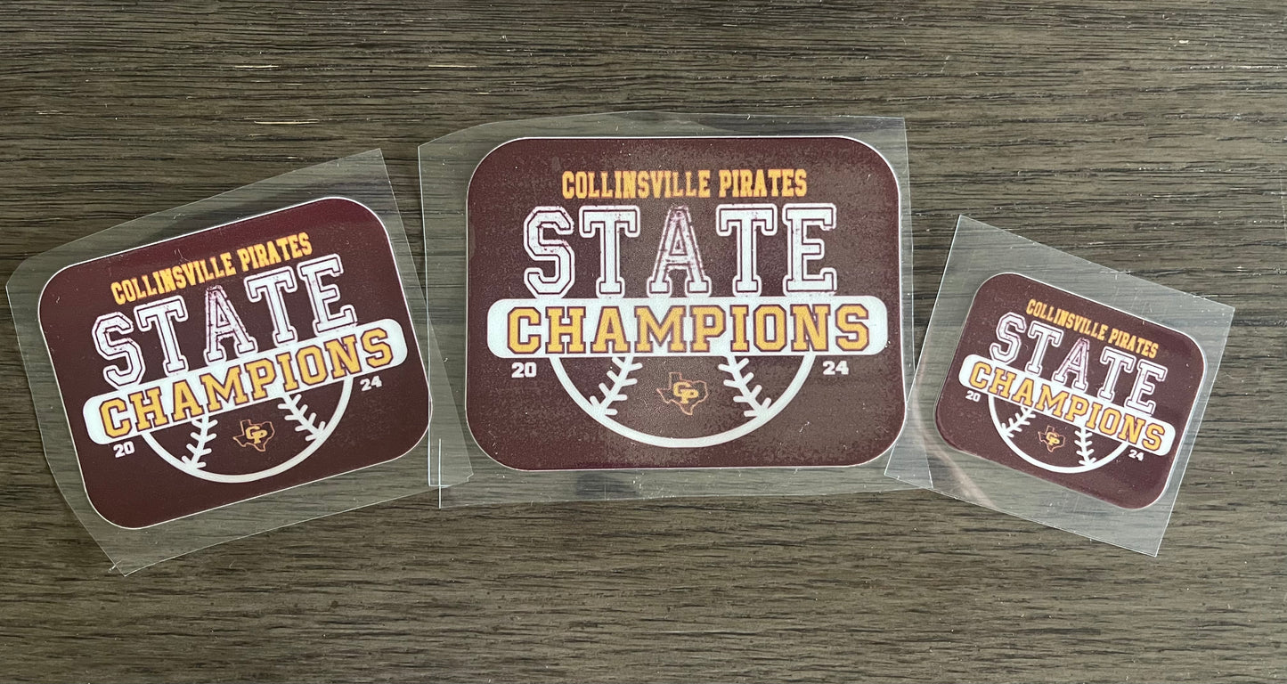 Championship Stickers