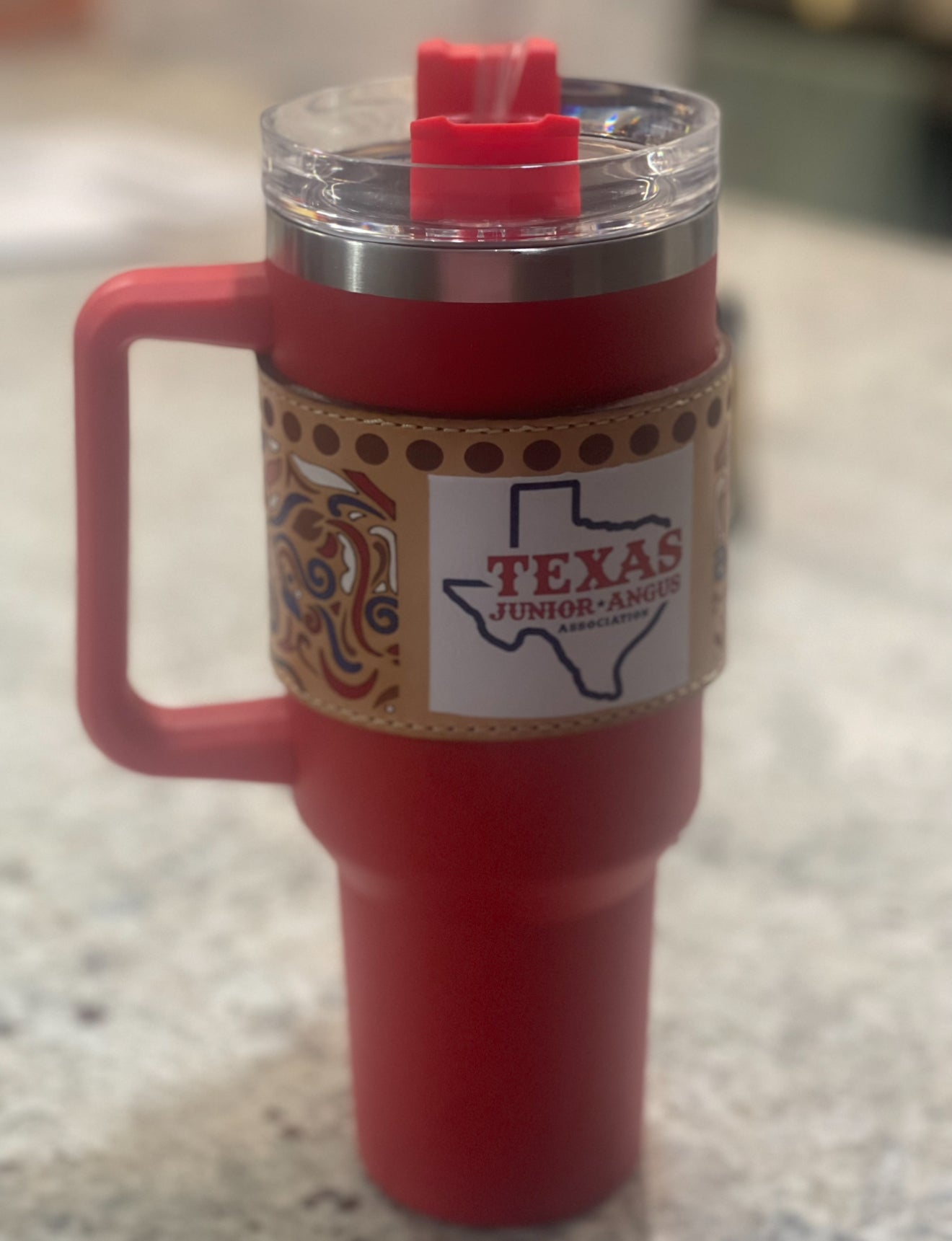 Leather Tumbler Wrap